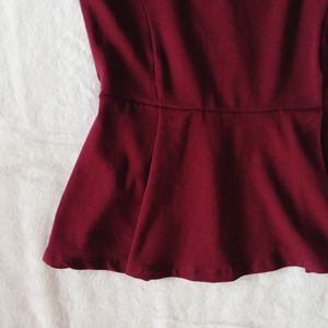 Topshop Tops - Topshop Petite Peplum Top (size 4P/XS) Topshop Tops - Topshop Petite Peplum Top (size 4P/XS)