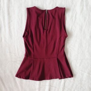 Topshop Tops - Topshop Petite Peplum Top (size 4P/XS) Topshop Tops - Topshop Petite Peplum Top (size 4P/XS)