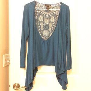 Beautiful blue cardigan