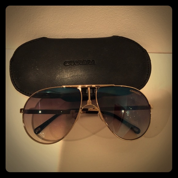 Carrera blue with gold frame. Brand new