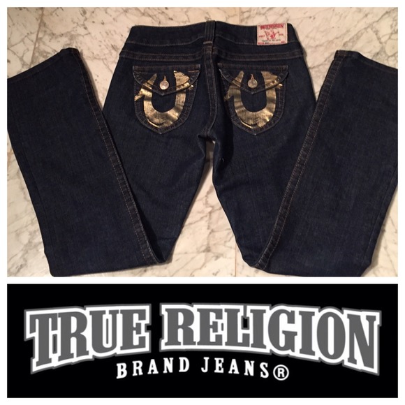 👖Authentic True Religion Dark Denim Jeans👖