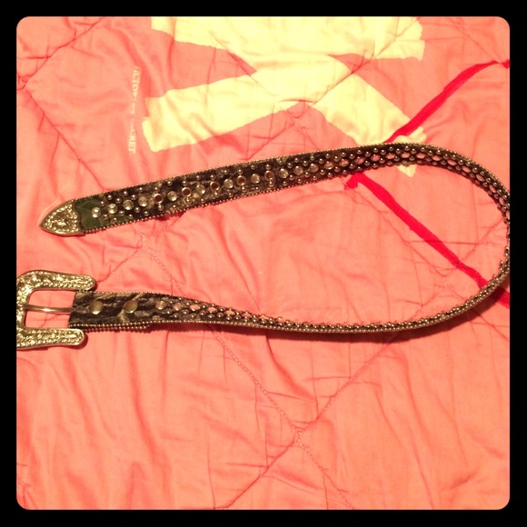 Camo kids cowgirl belt