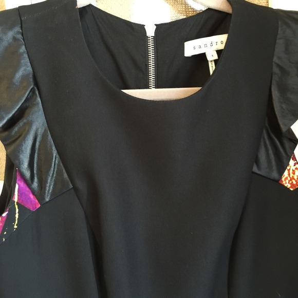 Sandro Dropwaist Dress - Picture 2 of 4