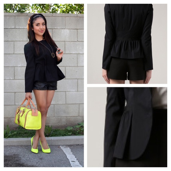 Bar III Jackets & Blazers - 💥💣1 DAY SALE!💣💥Peplum Blazer