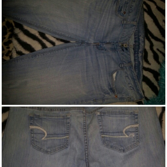 American eagle light blue bootcut jeans (trade) - Picture 1 of 1