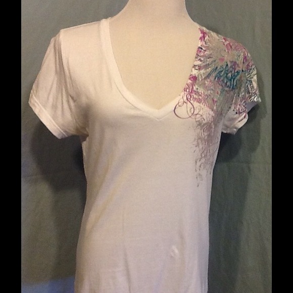 Afflication Tops - NWOT Archaic Afflication 100% Cotton V Neck Tee