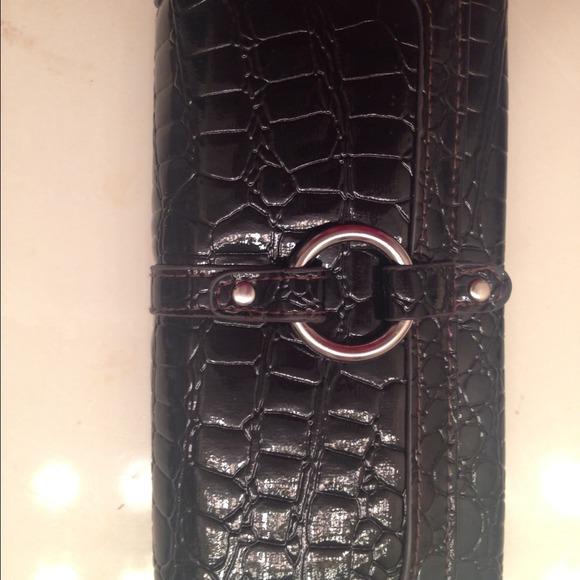 Patent leather wallet