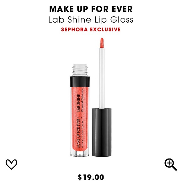 Make up for ever lip gloss