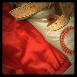 Chiffon wrap style skirt