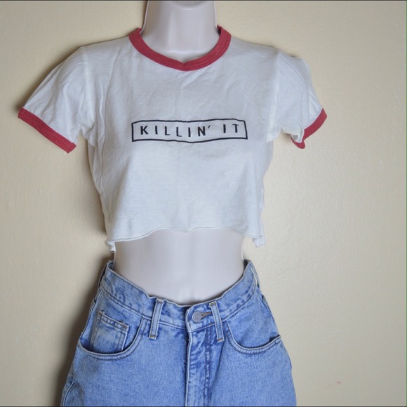 Brandy Melville Killin It Graphic Tee