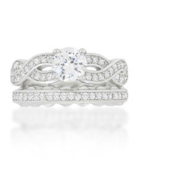 Almost diamonds infinity twist bridal