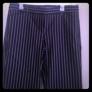Express Editor Striped Pants