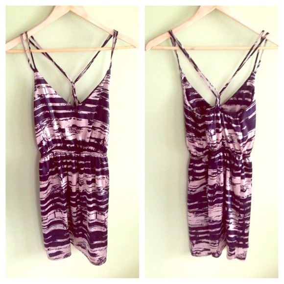 Rumors Dresses & Skirts - Black & Champagne print dress