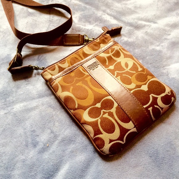 Brown COACH purse!