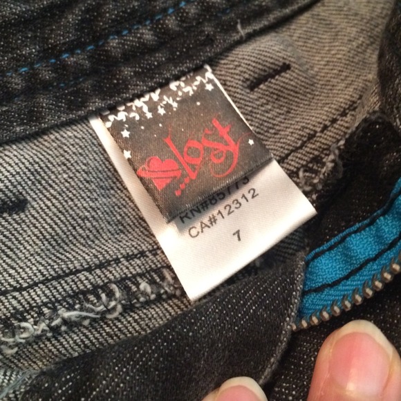 Acid washed black jeans - Picture 2 of 2