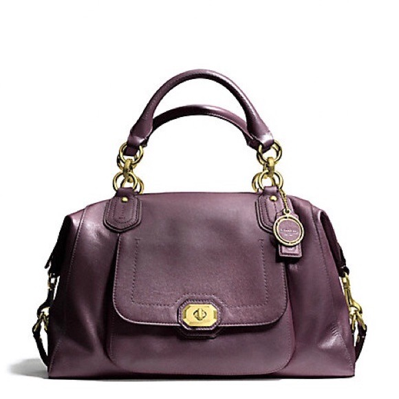 Coach Handbags - Coach "Campbell" large leather satchel