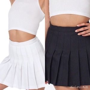 ISO: AA Tennis Skirt in Black and White