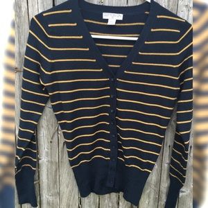 Striped Cardigan/Sweater