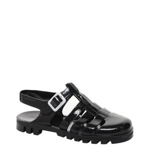 Black Juju Jelly Sandals