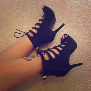 Bakers Lace-Up Heels
