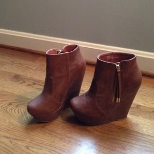 Wedge Booties