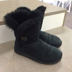 Black UGG boots