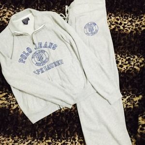 Ralph Lauren jogging suit!