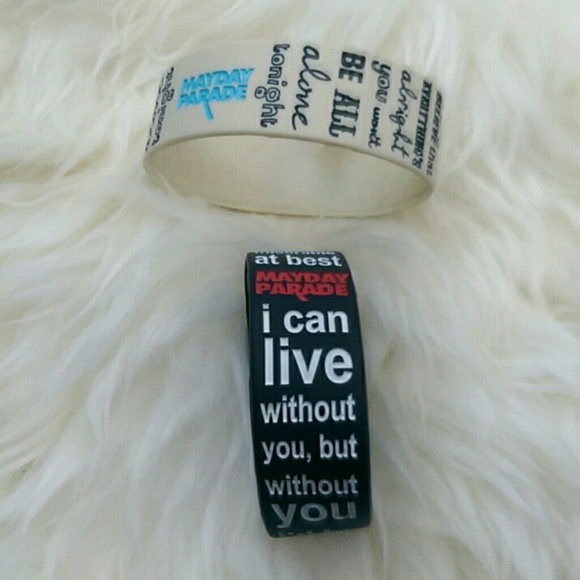 Mayday Parade Braclets