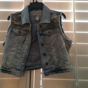 Denim vest