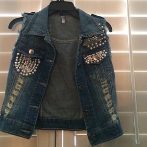 Denim vest