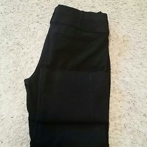 Black work pants by Candies