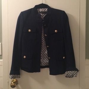 Zara Navy blue jacket - XS