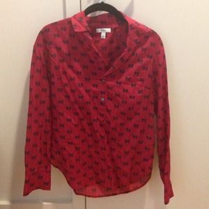 J. Crew bow popover size 00
