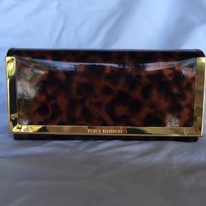 Tory Burch Sunglass Case w/ Dust Pouch