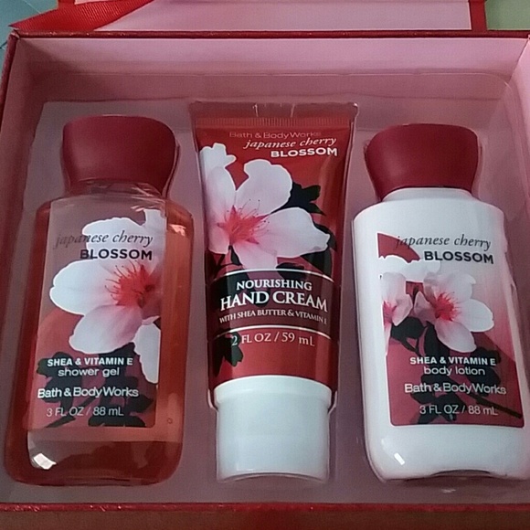 body lotion, hand cream, and shower gel