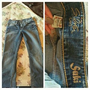 NWOT Silver Suki Jeans Bootleg Cut