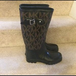 Re-Listed Michael Kors Rain Boots SIZE 8