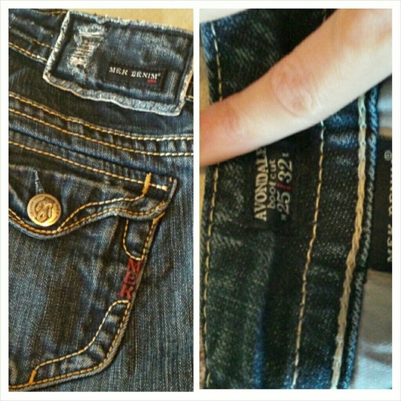 Bootleg Cut MEK Jeans