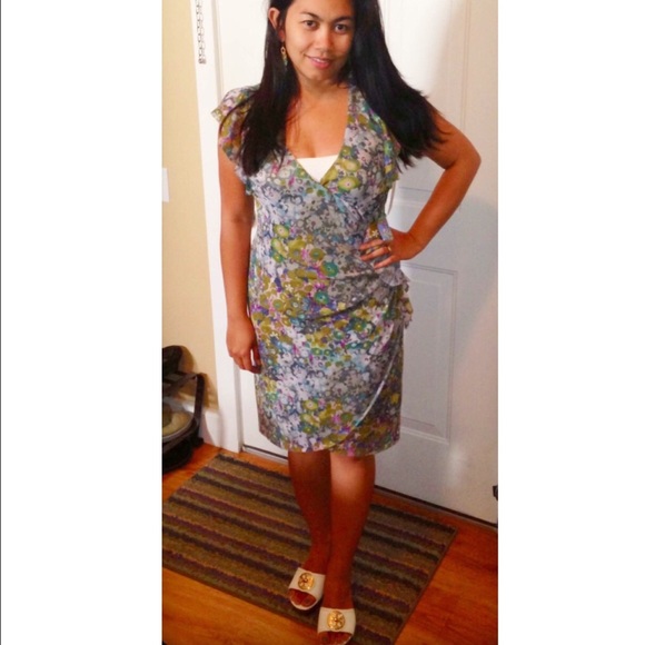 Anthro Weston Wear floral dress - Picture 4 of 4