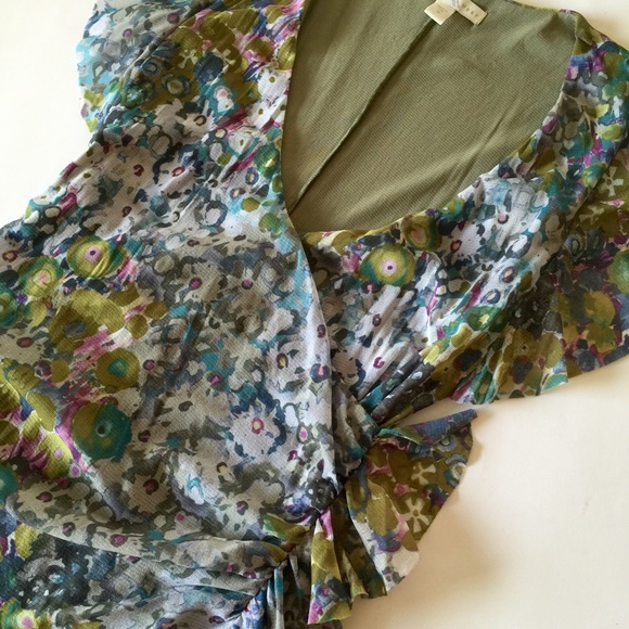 Anthro Weston Wear floral dress - Picture 2 of 4