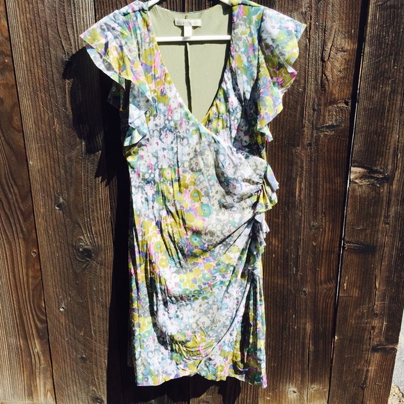 Anthro Weston Wear floral dress - Picture 3 of 4