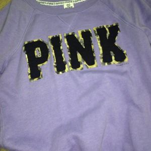 Purple crew neck Victoria Secret