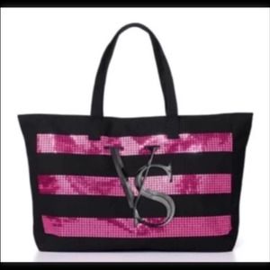 Victoria's Secret Limited Edition Sequin Tote NEW