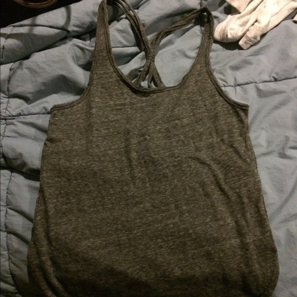 abercrombie and Fitch knit back tank top