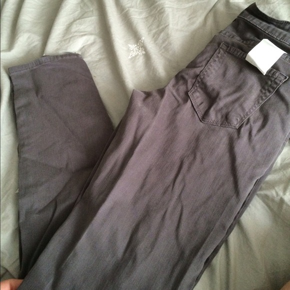Just black skinny jeans