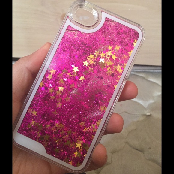 IPhone 4/4s star liquid case 💗⭐️