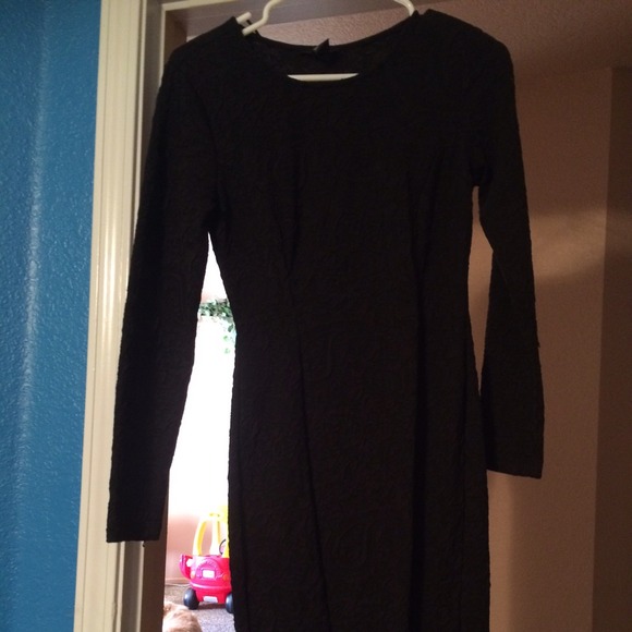 H&M black dress