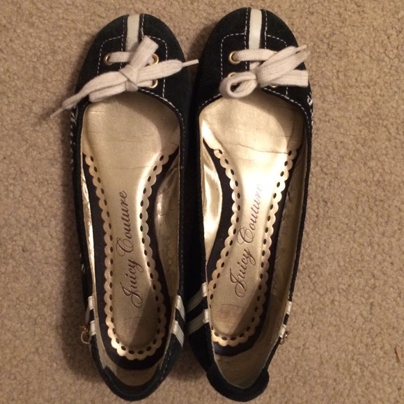 Black Juicy Couture Flats