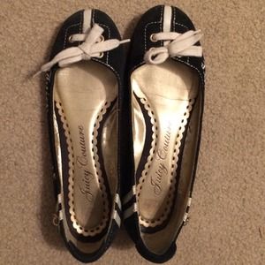 Black Juicy Couture Flats
