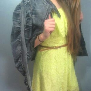 🔁Lime dress for kids. Trade value =10